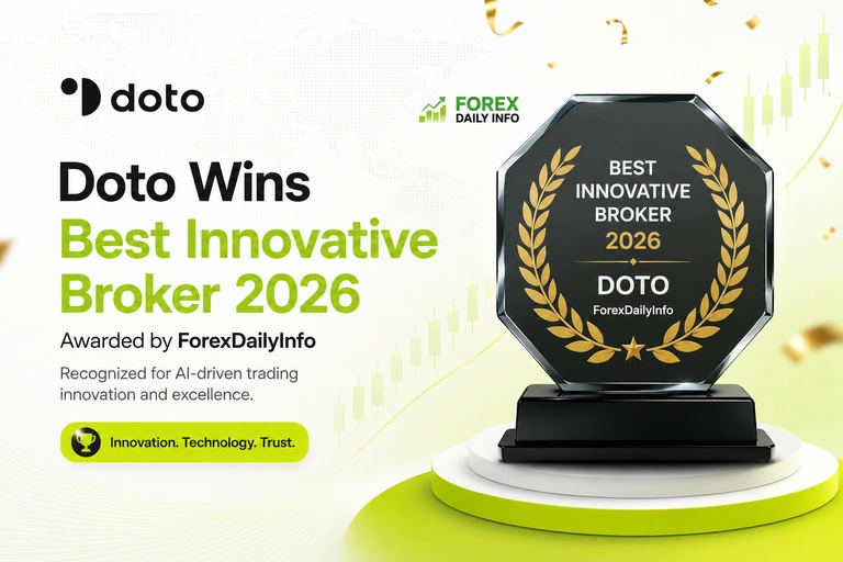 Doto Wins Best Innovative Broker 2026 Award from ForexDailyInfo