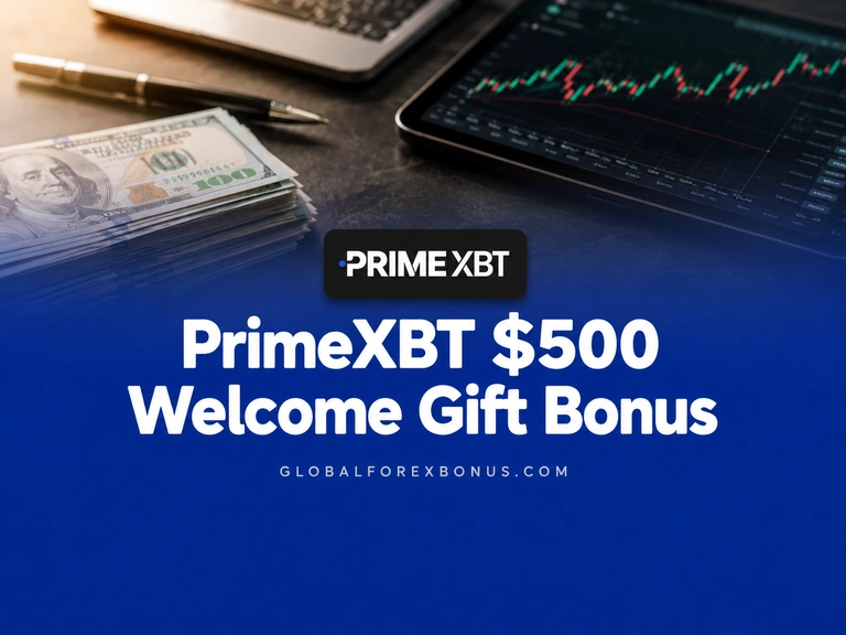 PrimeXBT $500 Welcome Gift Bonus