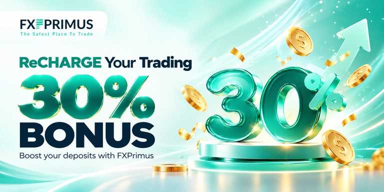 FXPrimus 30% Deposit Bonus Up to $1,500
