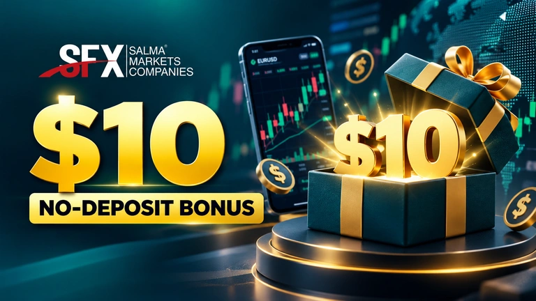 Salma Markets $10 No-Deposit Bonus
