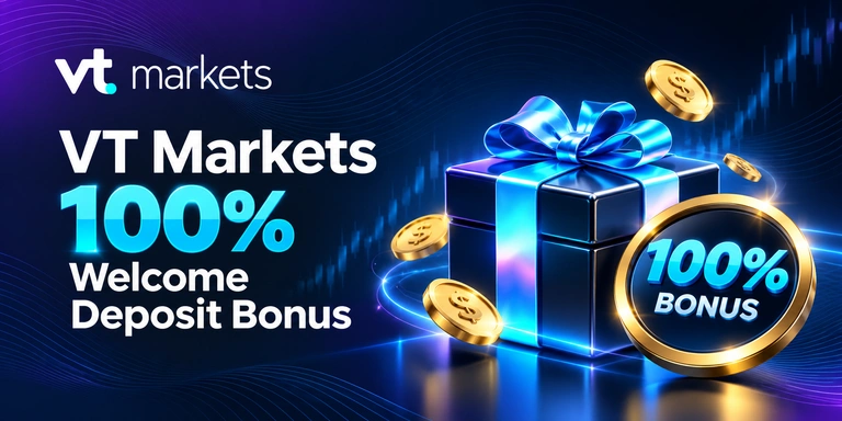 VT Markets 100% Welcome Deposit Bonus